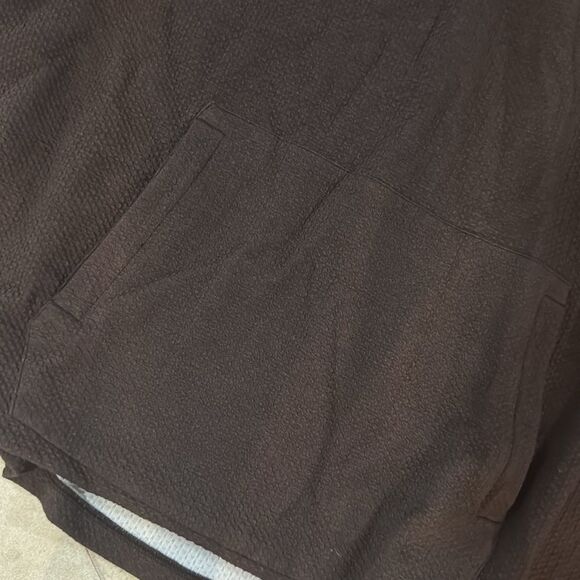 Men's Brown Hoodie All in Motion Size XXL - Like New Sweatshirts Pockets & Hood - Picture 2 of 3